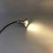 Luz de aço inoxidável 3W da associação do diodo emissor de luz 316 com a luva de montagem plástica encaixada